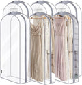 BALEINE 6PK Clear Garment Bags for Hanging Clothes by BALEINE