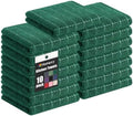 Homaxy 100% Cotton Terry Bulk Kitchen Towels, 15 Pack, Dark Green by Homaxy