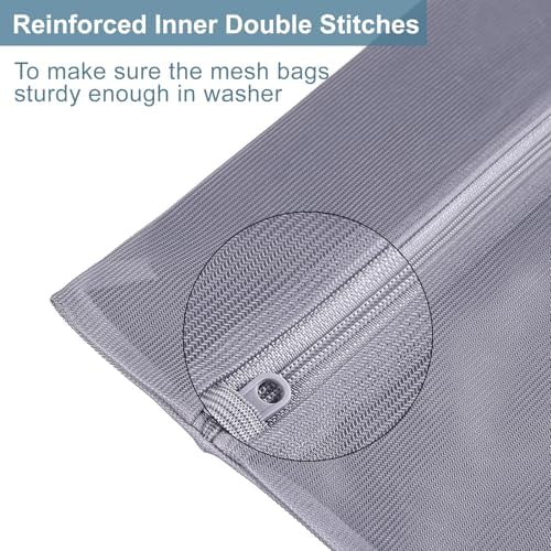 4 pack Mesh Laundry Bags, Mesh Wash Bags, Lingerie Bags - Image 4