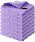 Homaxy 100% Cotton Terry Kitchen Dish Cloths, 8 Pack by Homaxy