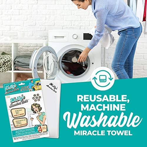 Molly's Marvelous Cloth, Streak-Free, Lint-Free Microfiber Cleaning Cloth - Image 5
