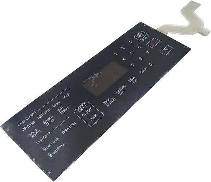 DG34-00043A Range Touch Control Panel Genuine Original Equipment Manufacturer (OEM) Part,Compatible with Samsung Stove Oven,Replacement for PD00051348,4958613,AP6244845,PS12086110,EAP12086110