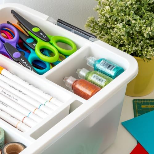 IRIS USA 18 Quart Clear Storage Organizer - Image 3