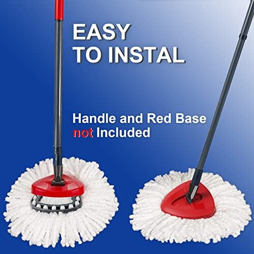 4 Pack Mop Head Replacement Compatible - Image 4
