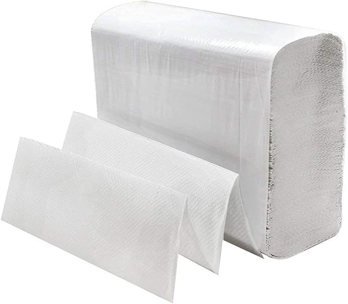 Perfect Stix - White MultiFold Paper Towels- Pack of 2-250ct. Total 500 Towels by PerfectStixLLC