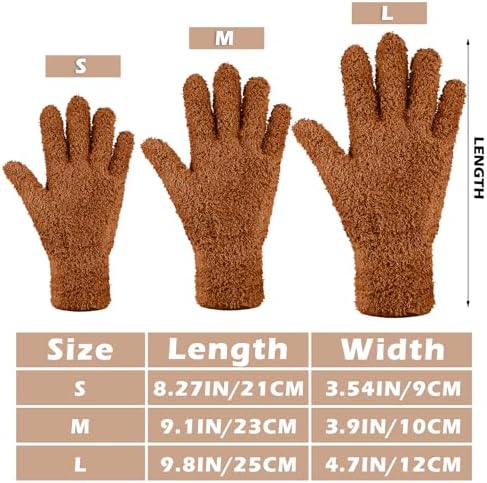 Patelai 3 Pairs Microfiber Dusting Gloves - Image 3