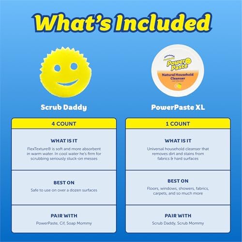 Scrub Daddy Sponges & PowerPaste XL Value Pack - Image 2