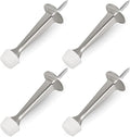 HOMOTEK 4 Pack Heavy Duty Solid Rigid Door Stop by HOMOTEK