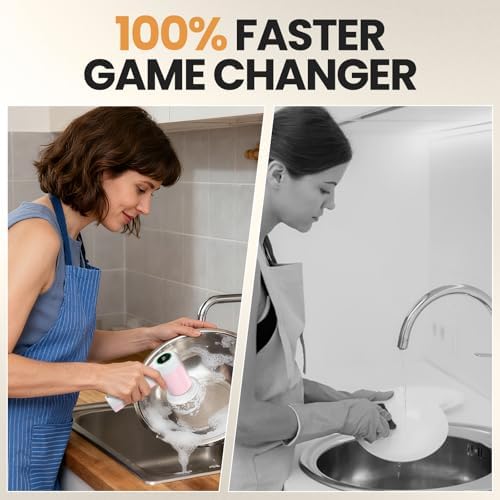 Electric Spin Scrubber for Bathroom and Shower Cleaning SD-CTB02 - Image 2
