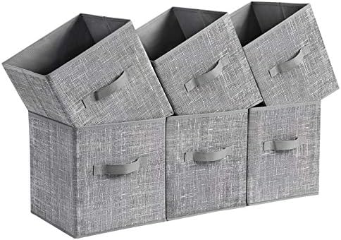 SONGMICS Storage Cubes, 11-Inch Foldable Closet Organizers by Unknown