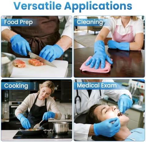 Borje Nitrile Exam Gloves Small - Image 5