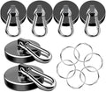 MIKEDE Magnetic Hooks Heavy Duty 150LB Strong Swivel Neodymium Magnets by MIKEDE
