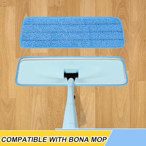 16.5 Inch Reusable Mop Pads Microfiber Spray Mop Replacement Heads - Image 2
