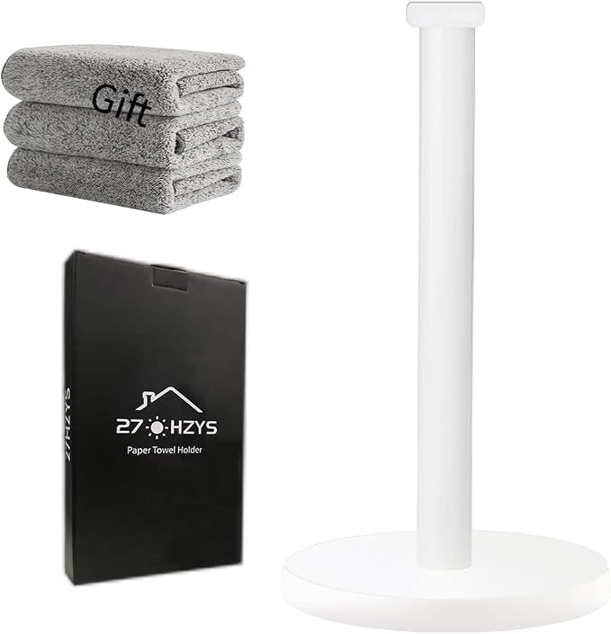 White Paper Towel Holder by Unknown