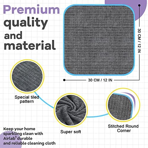 Airlab Glass Polishing Streak Free Miracle Cleaning Cloth - Image 3
