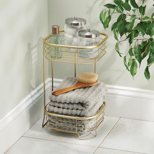 iDesign 2-Tier Square Shower Caddy Organizer - Image 4