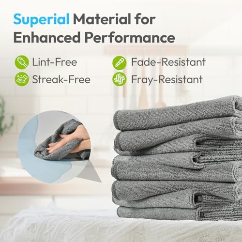 Microfiber Cleaning Cloth, 12 Pack - Image 4