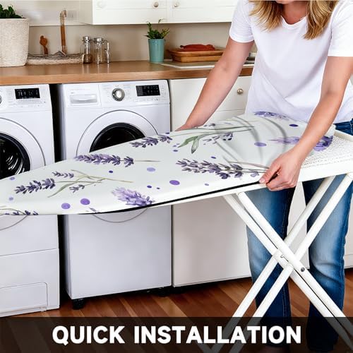 Ironing Board Cover 15"x54"，Standard Ironing Board Replacement Cover，Easy Fit - Image 4