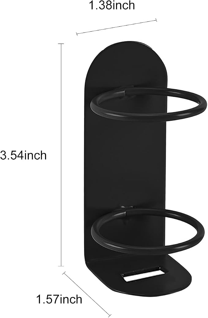 2 Pack Electric Toothbrush Holders Stick on The Wall Electric Metal Tooth - Image 4