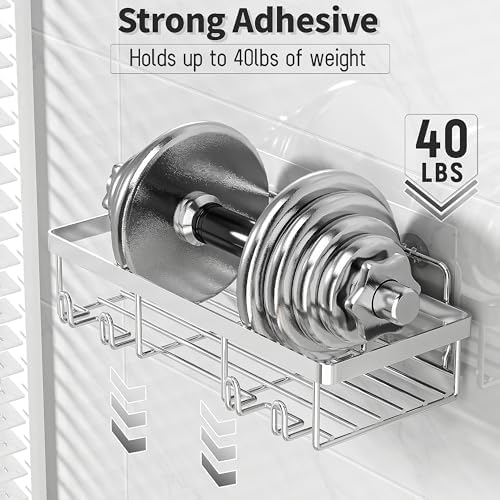 Liuoud 5 Pack Shower Caddy for Inside Shower - Image 3