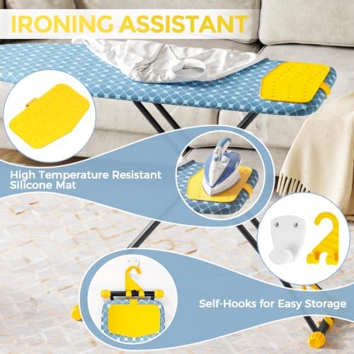 APEXCHASER Foldable 7-Level Heigh Adjustable Ironing Board - Image 5
