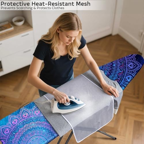 FIOBEE Ironing Board Cover and Pad Extra Thick Iron Board Pad - Image 5