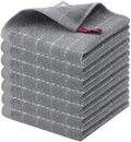 Homaxy 100% Cotton Terry Kitchen Dish Cloths, 7 Pack by Homaxy