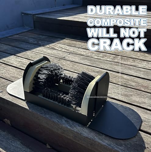 Portable Boot Scrubber with Fold-Out Footboards | No Mounting Required - Image 4