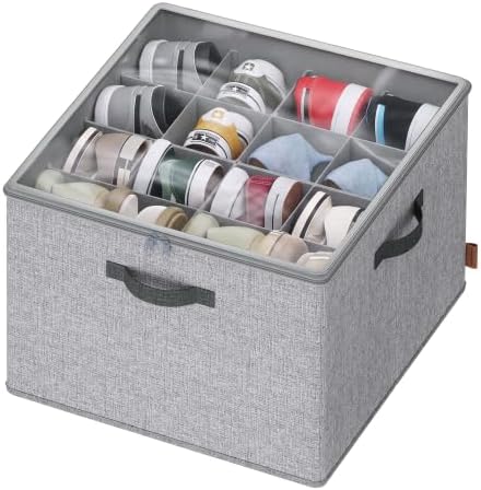 SONGMICS Shoe Organizer for Closet, Fabric Bins, Fits up to 16 Pairs by Unknown