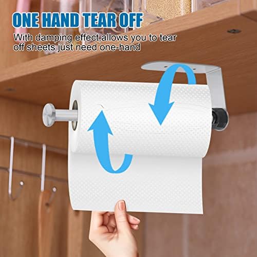 2 Pack Paper Towel Holder, Easy Tear - Image 5
