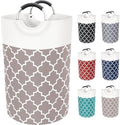 Large Laundry Basket, 75L Tall Collapsible Hamper by Fabspace
