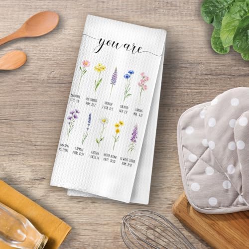 Floral Christian Kitchen Towels - Image 4