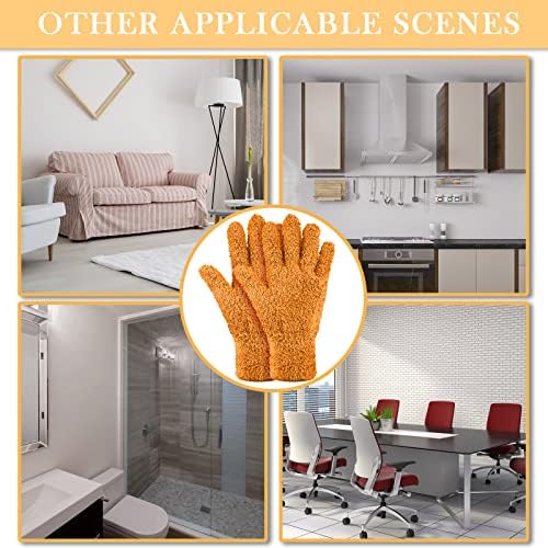 Patelai 3 Pairs Microfiber Dusting Gloves - Image 7