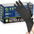 SWIFTLITE Black Nitrile Gloves Disposable Latex Free, Food Safe by SWIFTLITE