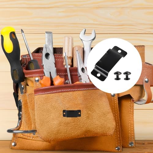6 Pcs Tape Measure Holder Clip Measuring Tape Holder Metal Measuring Tape Belt - Image 5