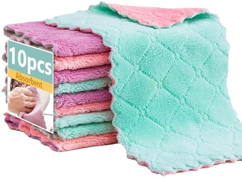 Microfiber Cleaning Cloths by PRINKROOMY