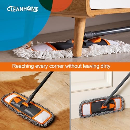CLEANHOME Mops for Floor Cleaning for Hardwood, Tile Floor Mopping - Image 5