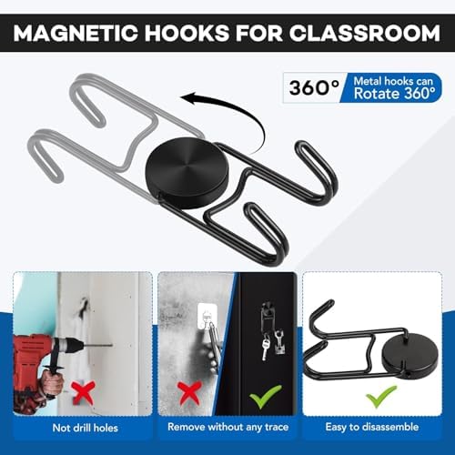 LOVIMAG Magnetic Hooks for Cruise Cabins Essentials 2026 Door Magnets 50LBS - Image 6