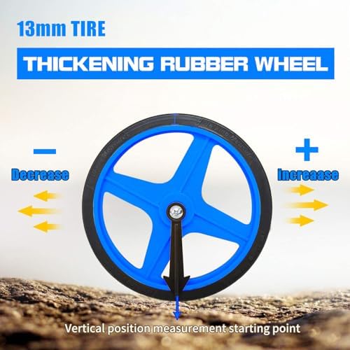 Zozen 6-Inch Measuring Wheel in Feet and Inches, Telescopic Handle - Image 3
