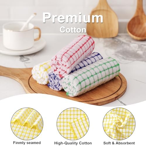 Kitinjoy Cotton 6 Pack Terry Kitchen Towels - Image 2