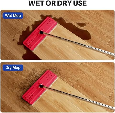 JOYMOOP Flat Mop Replacement Set, Microfiber Cleaning Tool - Image 7
