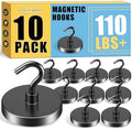 VNDUEEY Cruise Magnetic Hooks, 110 Lbs Heavy Duty Earth Magnets by VNDUEEY