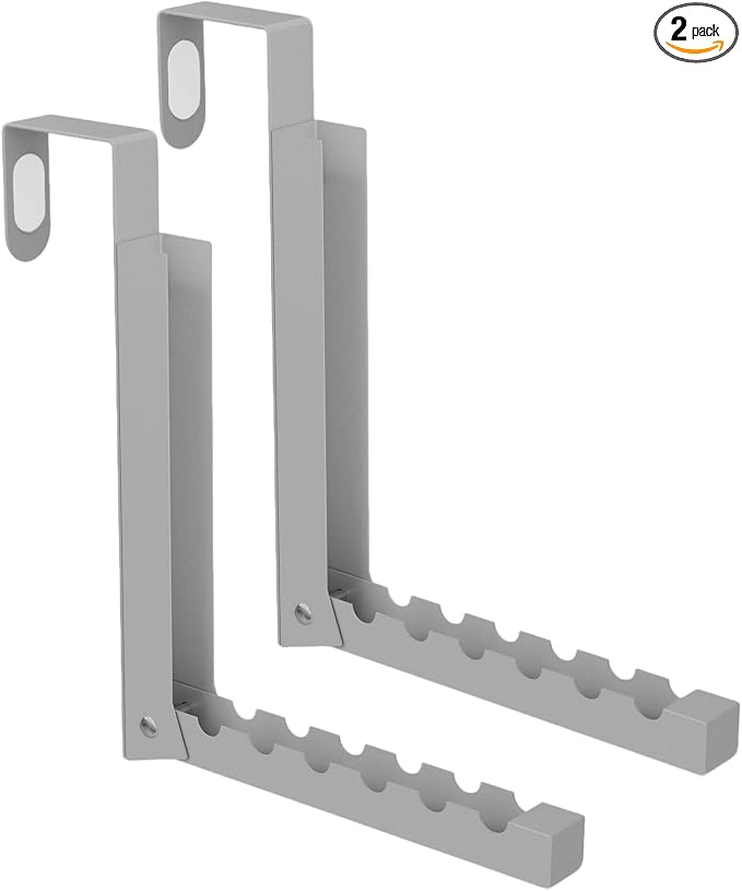 BAKON Over The Door Hanger Folding Clothes Drying Rack, Folding Hanging Coat by BAKON