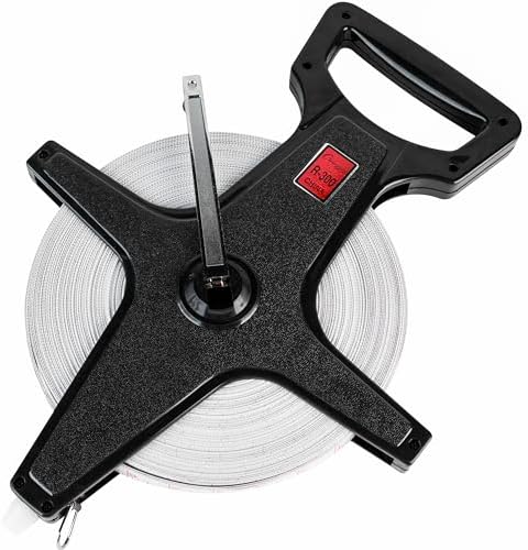 Champion Sports Open Reel Measuring Tapes – Durable Hand Crank by ChampionSports