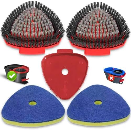 Spin Mop Replacement Head Compatible by Bublador
