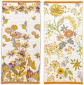 100% Cotton Cotton Floral and Bird Kitchen Towels, 2 Pack by STASOPTK