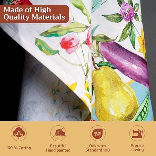 Maison d' Hermine Kitchen Towels Set of 3 Reusable 100% Cotton 27.50" x 20" - Image 3