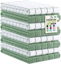 Kitinjoy Premium Kitchen Towels, Large 100% Cotton Terry 390 GSM Kitchen Hand by Kitinjoy