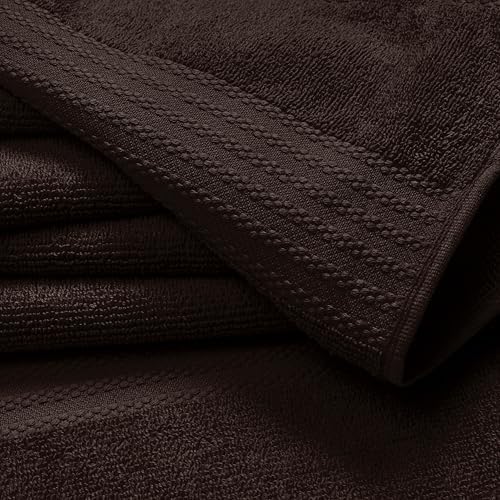 GLAMBURG Ultra Soft 6-Piece Hand Towel Set 16x28-100% Ringspun Cotton - Image 2