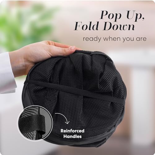 Handy Laundry Collapsible Mesh Pop-Up Hamper - Image 3